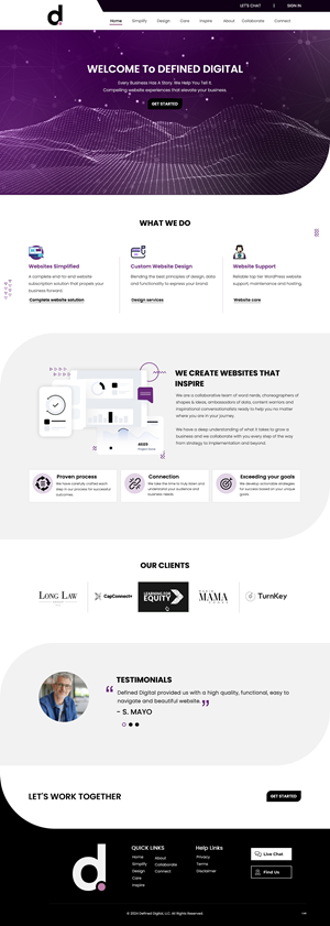 Web Design by pb for doublejack marketing | Design: #32344875