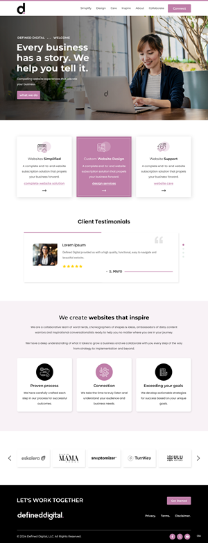 Web Design by pb for doublejack marketing | Design: #32344876