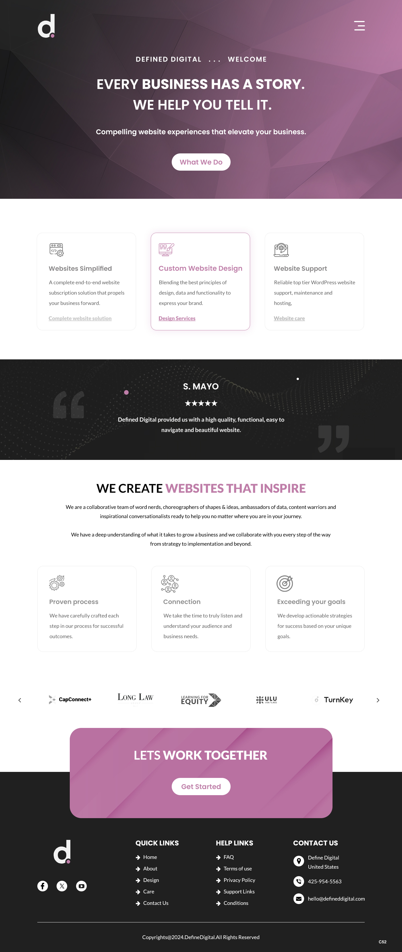 Web Design by pb for doublejack marketing | Design #32344877