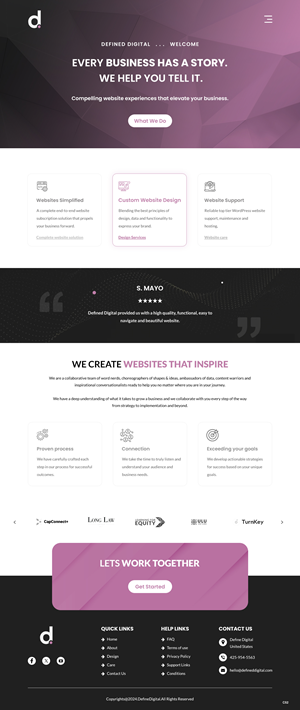 Web Design by pb for doublejack marketing | Design: #32344877