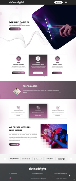 Web Design by pb for doublejack marketing | Design: #32344878