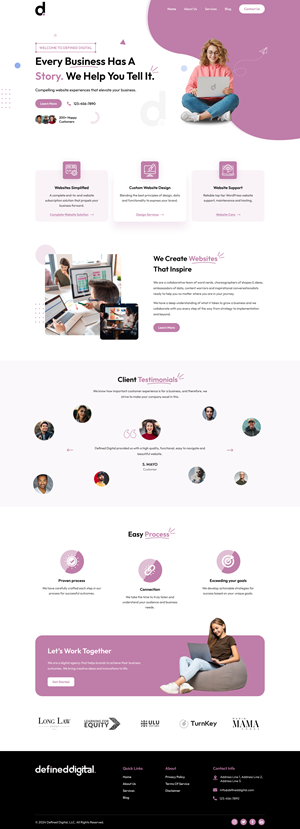 Web Design by Sbss for doublejack marketing | Design: #32336349