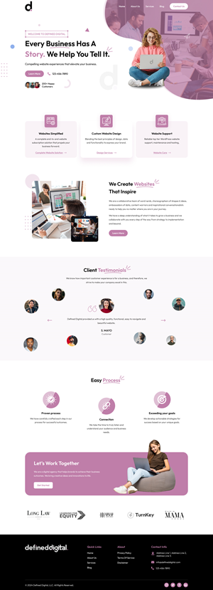 Web Design by Sbss for doublejack marketing | Design: #32336802