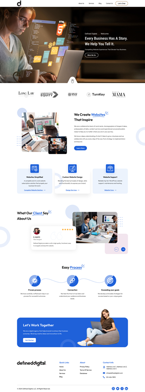 Web Design by Sbss for doublejack marketing | Design: #32336817