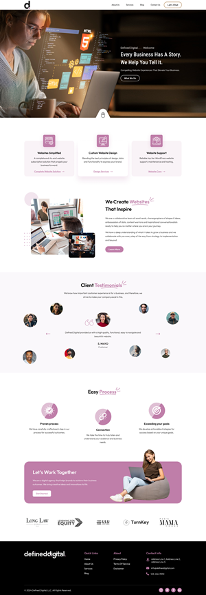 Web Design by Sbss for doublejack marketing | Design: #32336818