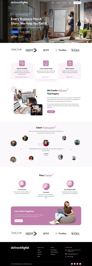 Web Design by Sbss for doublejack marketing | Design: #32336819