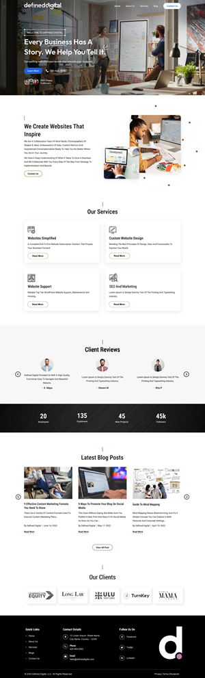 Web Design by Sbss for doublejack marketing | Design: #32336820