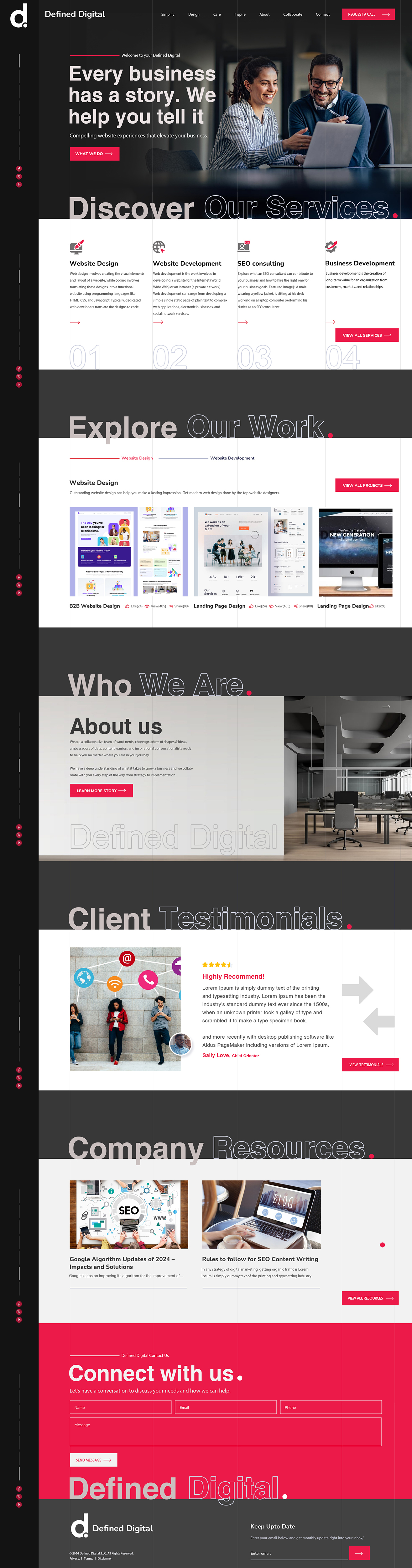 Web Design by creative.bugs for doublejack marketing | Design #32356885