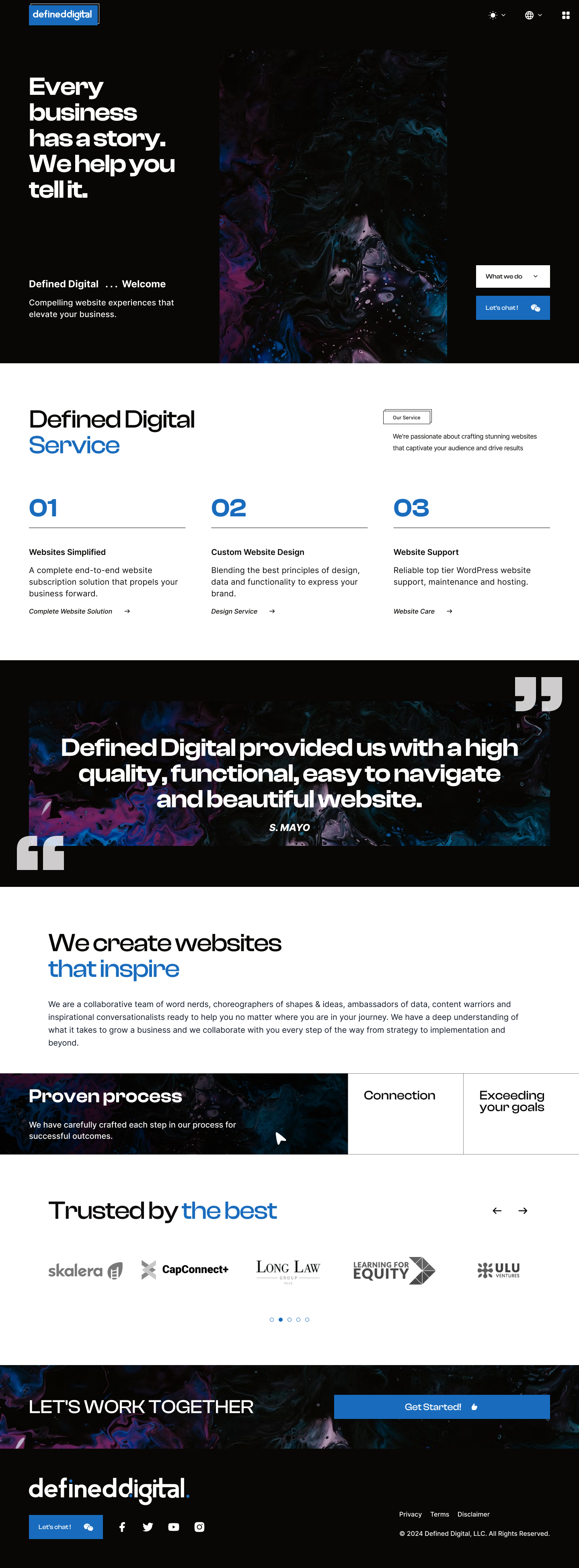 Web Design by Taufik H for doublejack marketing | Design #32344983