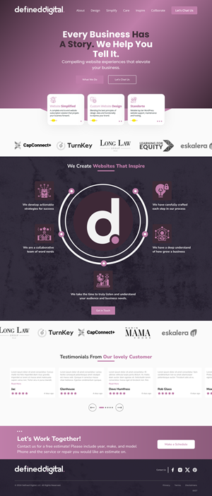 Web Design by Taufik H for doublejack marketing | Design: #32345004