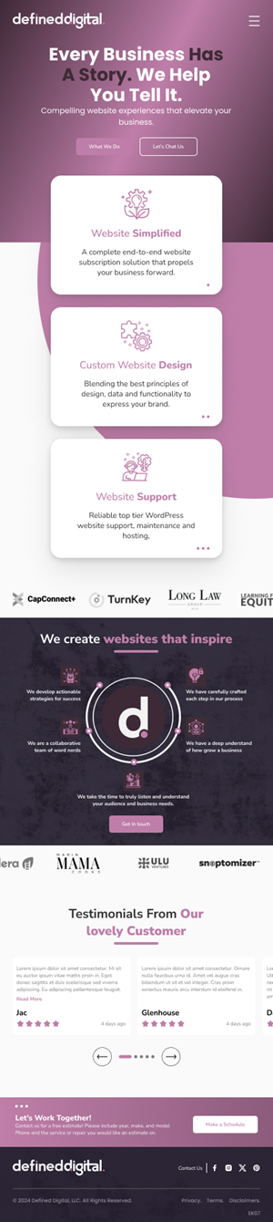 Web Design by Taufik H for doublejack marketing | Design: #32345005
