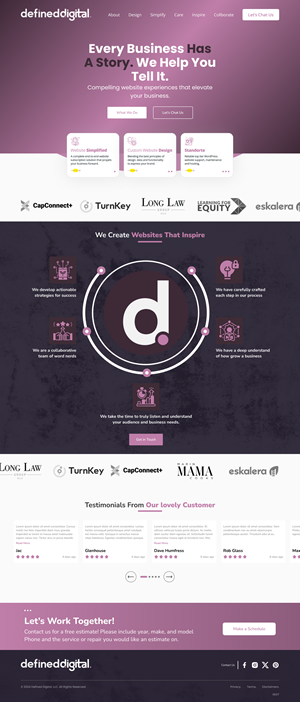 Web Design by Taufik H for doublejack marketing | Design: #32348363