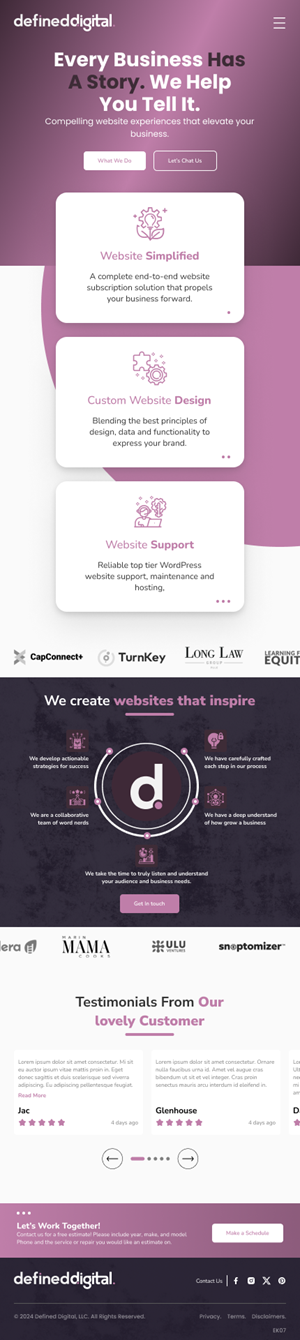 Web Design by Taufik H for doublejack marketing | Design: #32348364