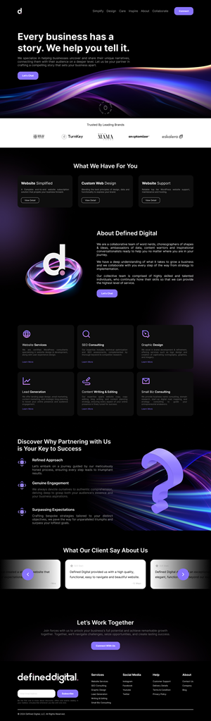 Web Design by Taufik H for doublejack marketing | Design: #32354942