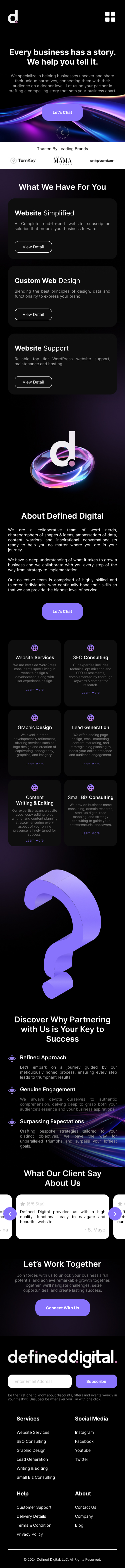 Web Design by Taufik H for doublejack marketing | Design #32354943