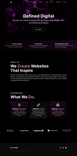 Web Design by Taufik H for doublejack marketing | Design: #32354952