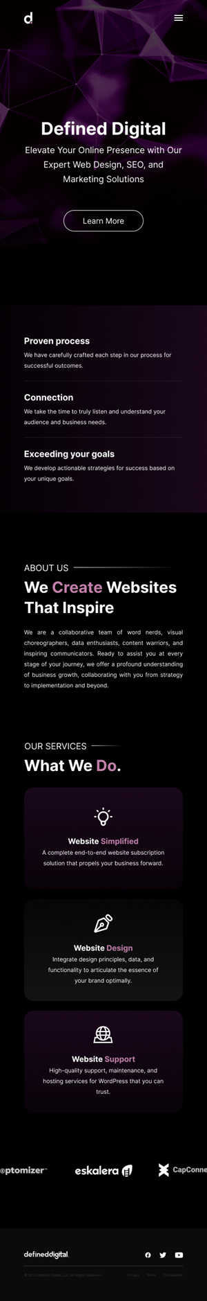 Web Design by Taufik H for doublejack marketing | Design: #32354953