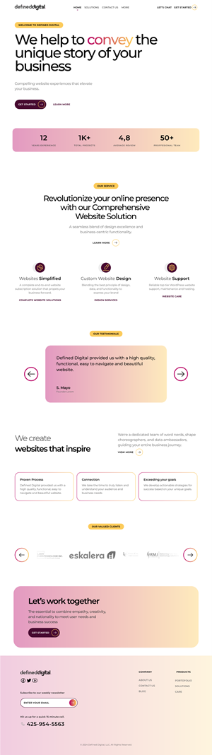 Web-Design von Taufik H für doublejack marketing | Design #32354968