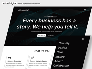 Web Design by Taufik H for doublejack marketing | Design: #32355007