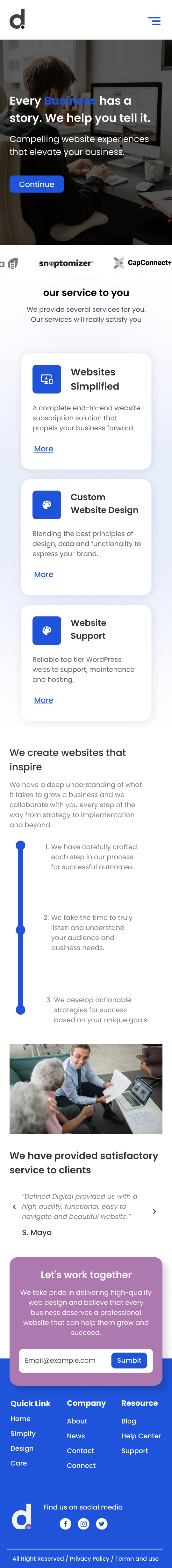 Web-Design von Taufik H für doublejack marketing | Design #32355041