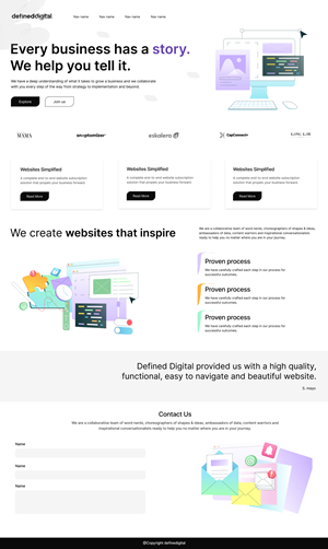 Web Design by Taufik H for doublejack marketing | Design: #32367477