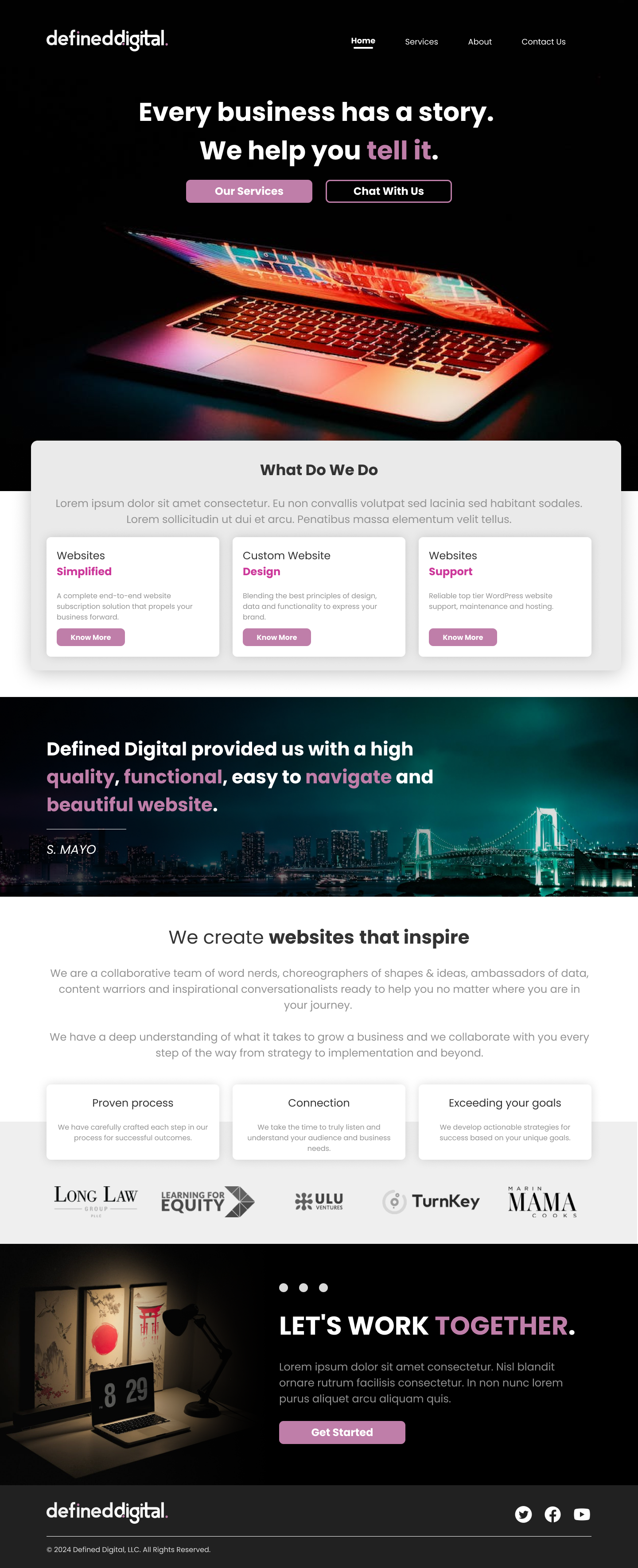Web Design by Taufik H for doublejack marketing | Design #32367519