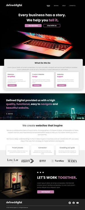 Web Design by Taufik H for doublejack marketing | Design: #32367519