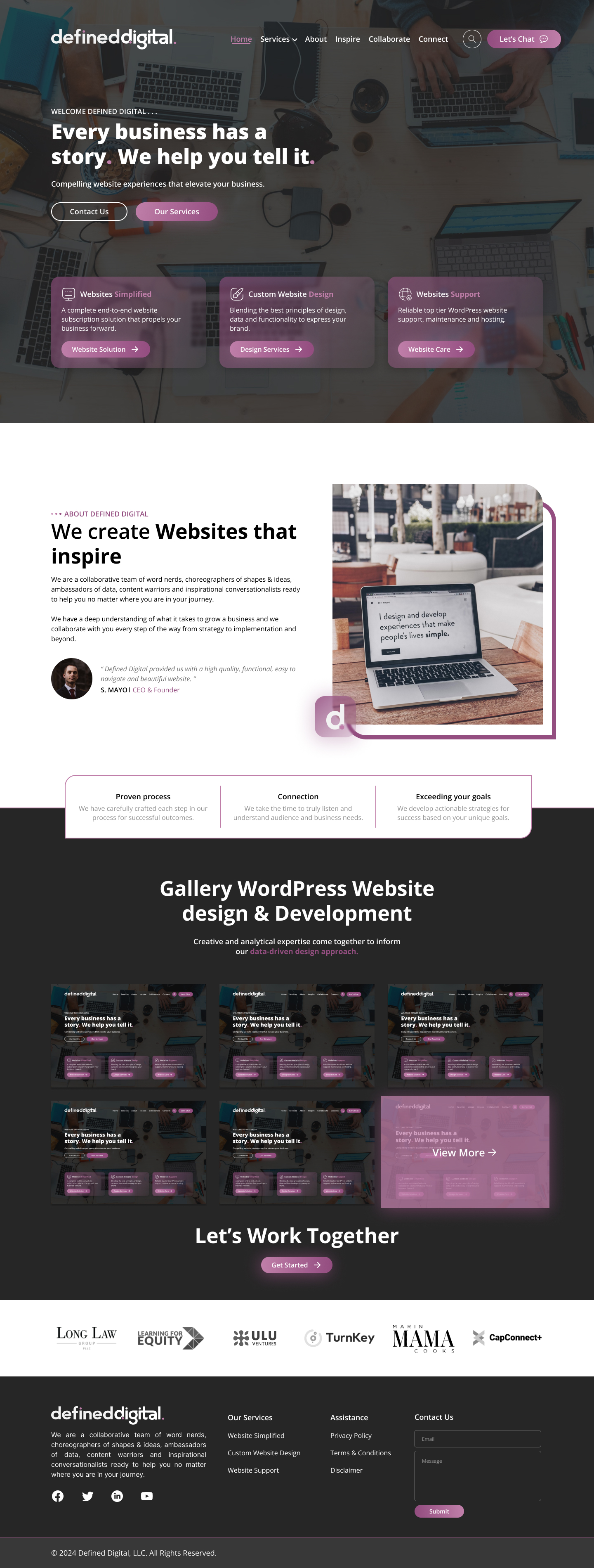 Web Design by Taufik H for doublejack marketing | Design #32379649