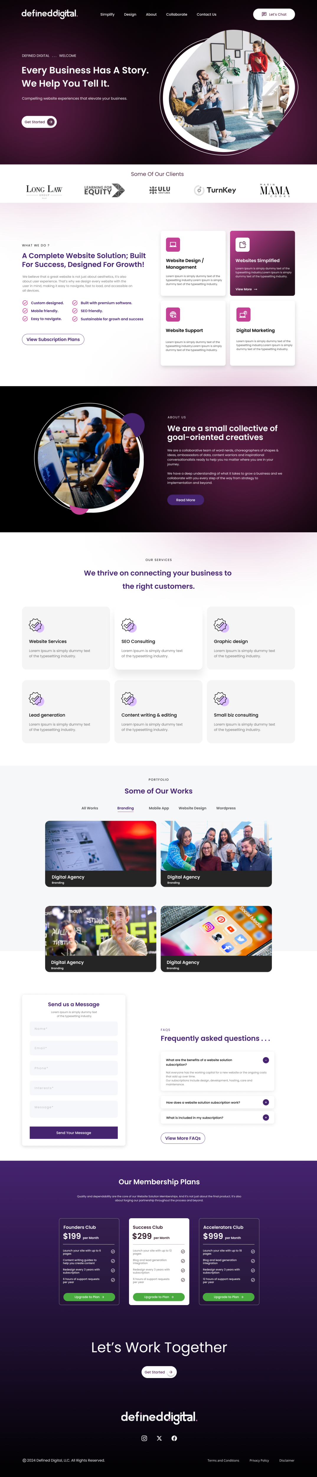 Web Design by GraphicSujit for doublejack marketing | Design #32358139