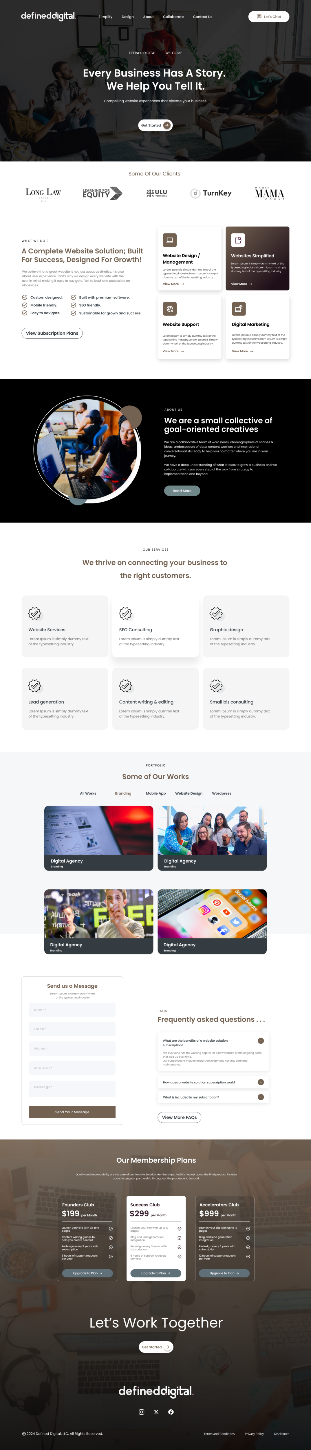 Web Design by GraphicSujit for doublejack marketing | Design #32388577