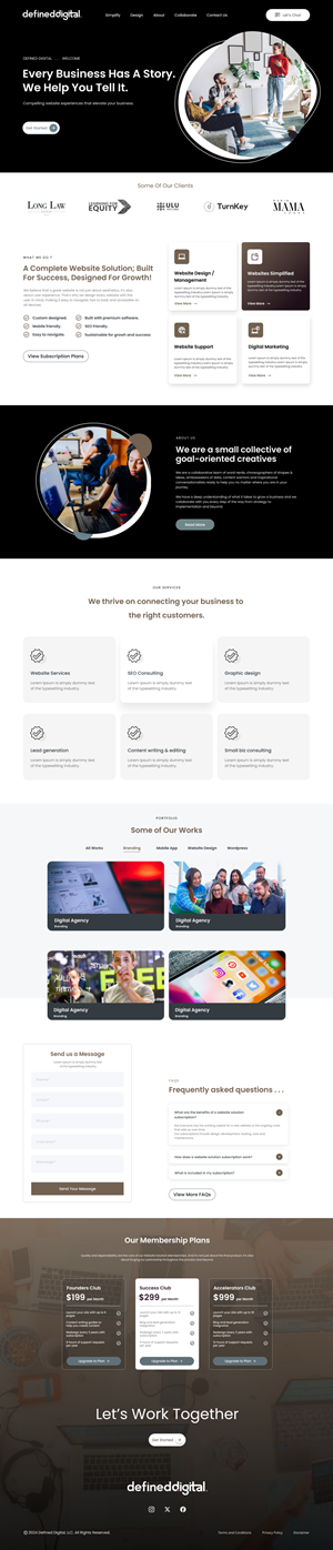 Web Design by GraphicSujit for doublejack marketing | Design: #32388578