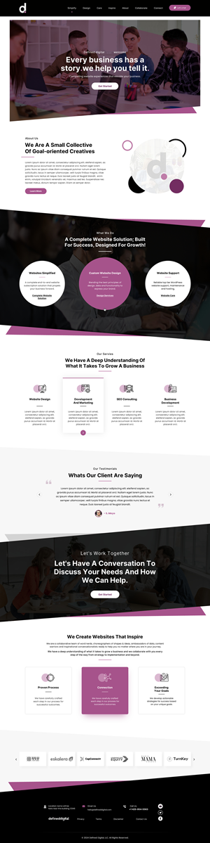 Web-Design von UXUI TRIGGER für doublejack marketing | Design #32370406