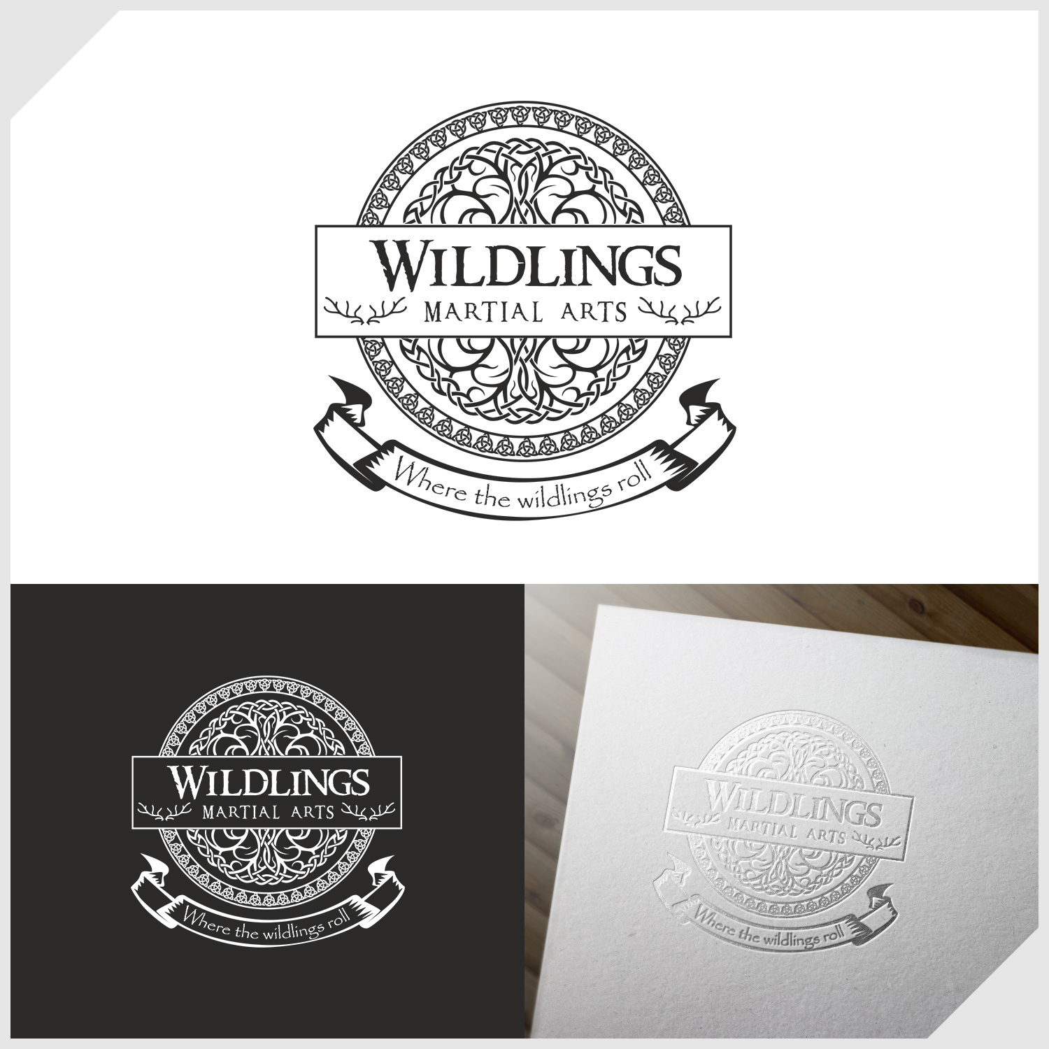 Logo Design by IDesign1606 for Wildlings Martial Arts  | Design #32644720