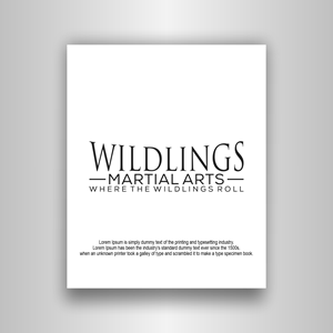 Logo Design by Abigaill_design for Wildlings Martial Arts  | Design: #32341022