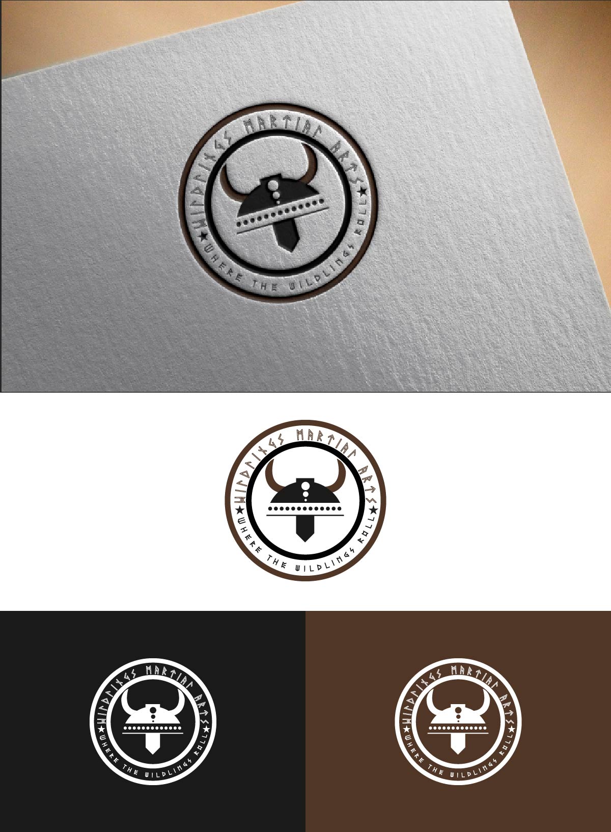 Logo Design by fly  design for Wildlings Martial Arts  | Design #32336641