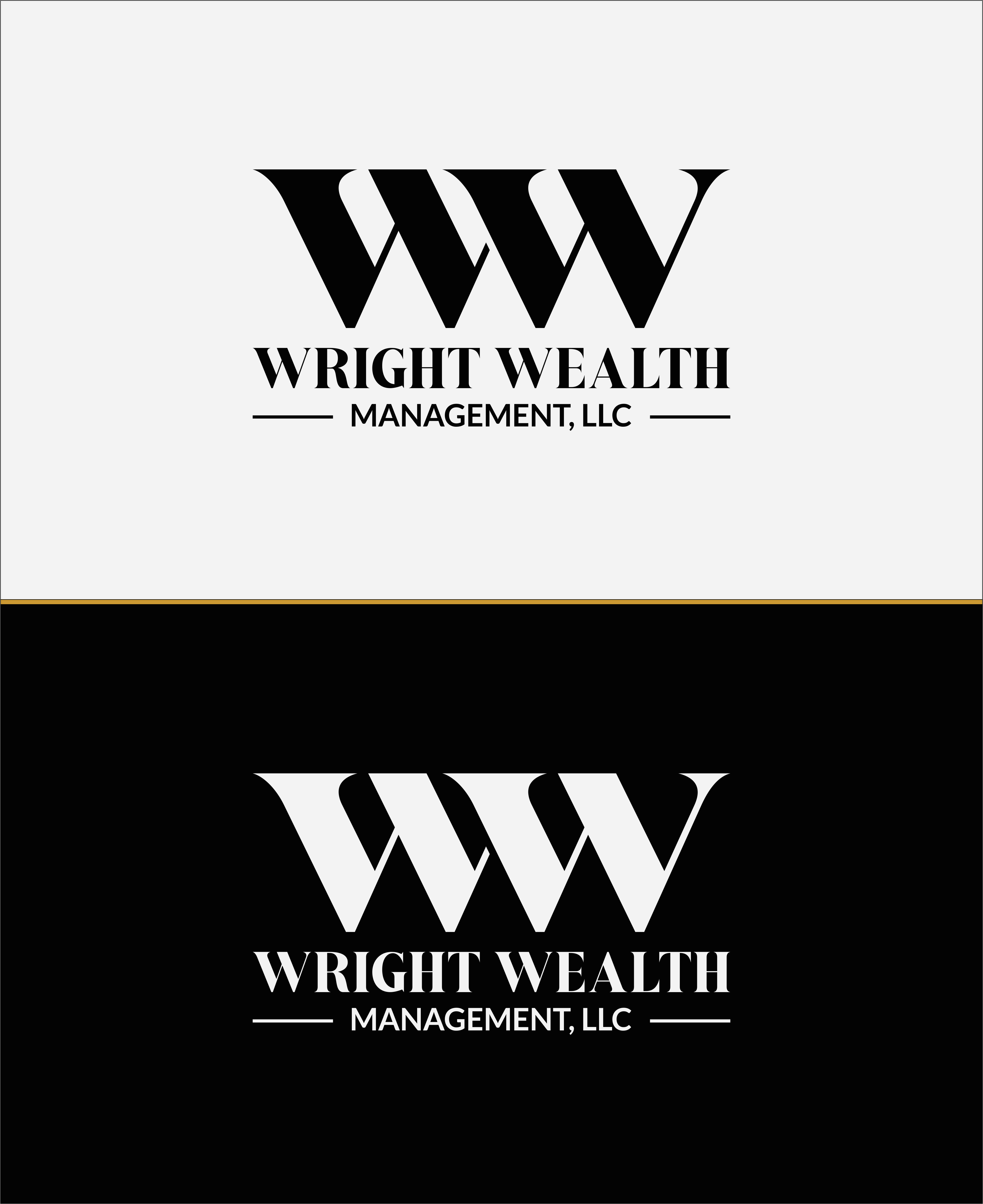 Diseño de Logo por Afika_YN para Wright Wealth Management | Diseño #32338868