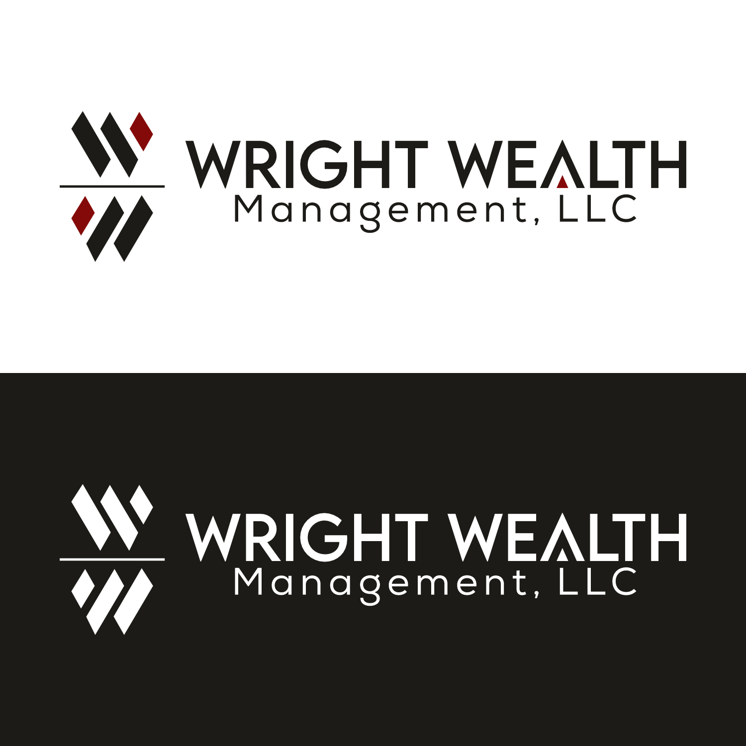 Diseño de Logo por anakbuah para Wright Wealth Management | Diseño #32338703