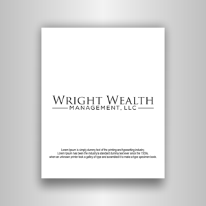 Logo-Design von Abigaill_design für Wright Wealth Management | Design: #32344037