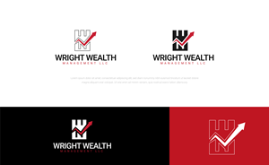Logo-Design von Solution 3 Graphics für Wright Wealth Management | Design: #32336189