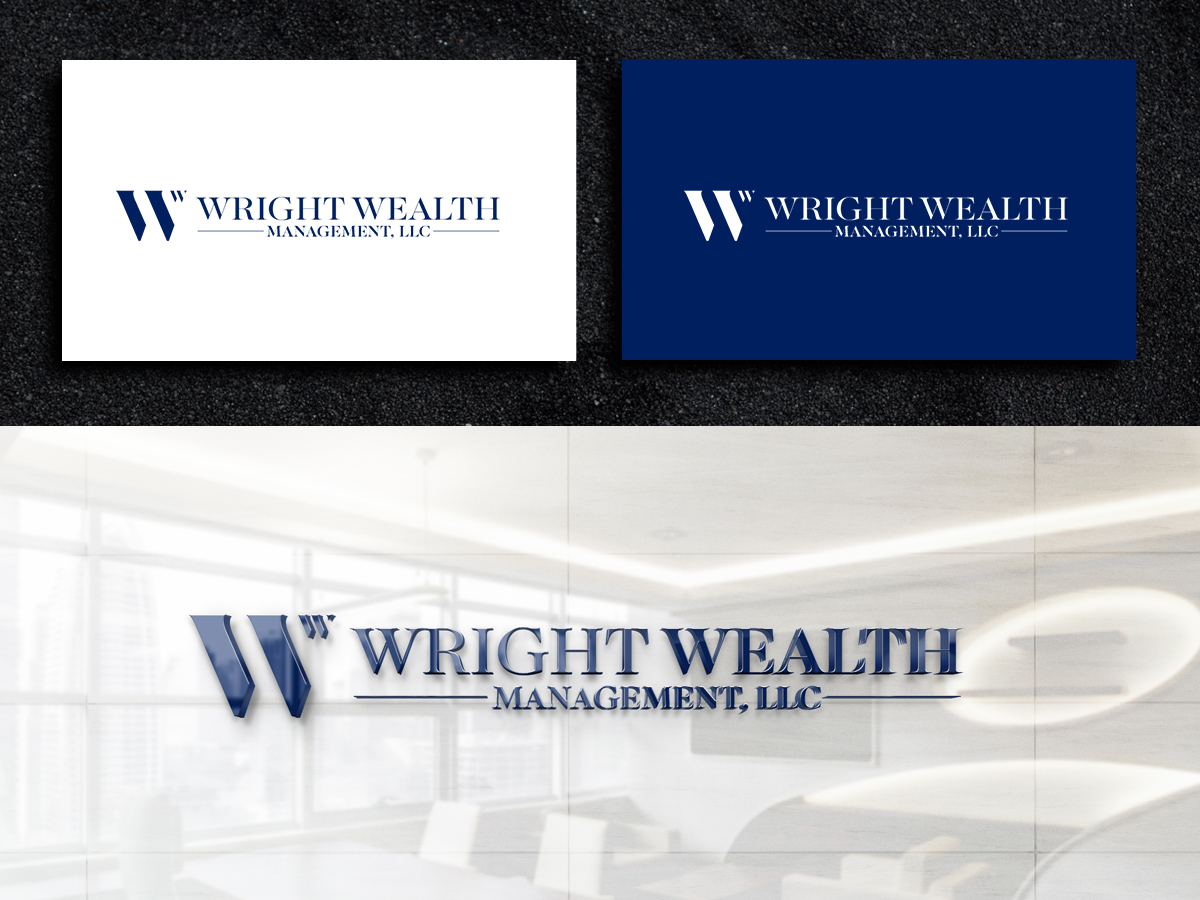 Logo-Design von ArtSamurai für Wright Wealth Management | Design #32354790