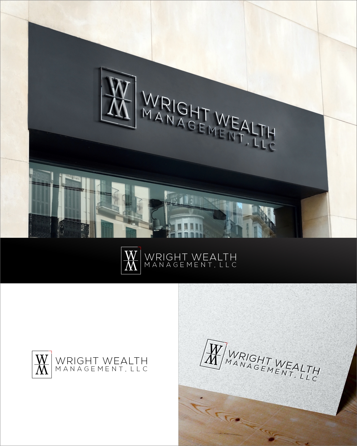 Logo-Design von momo57 für Wright Wealth Management | Design #32349408