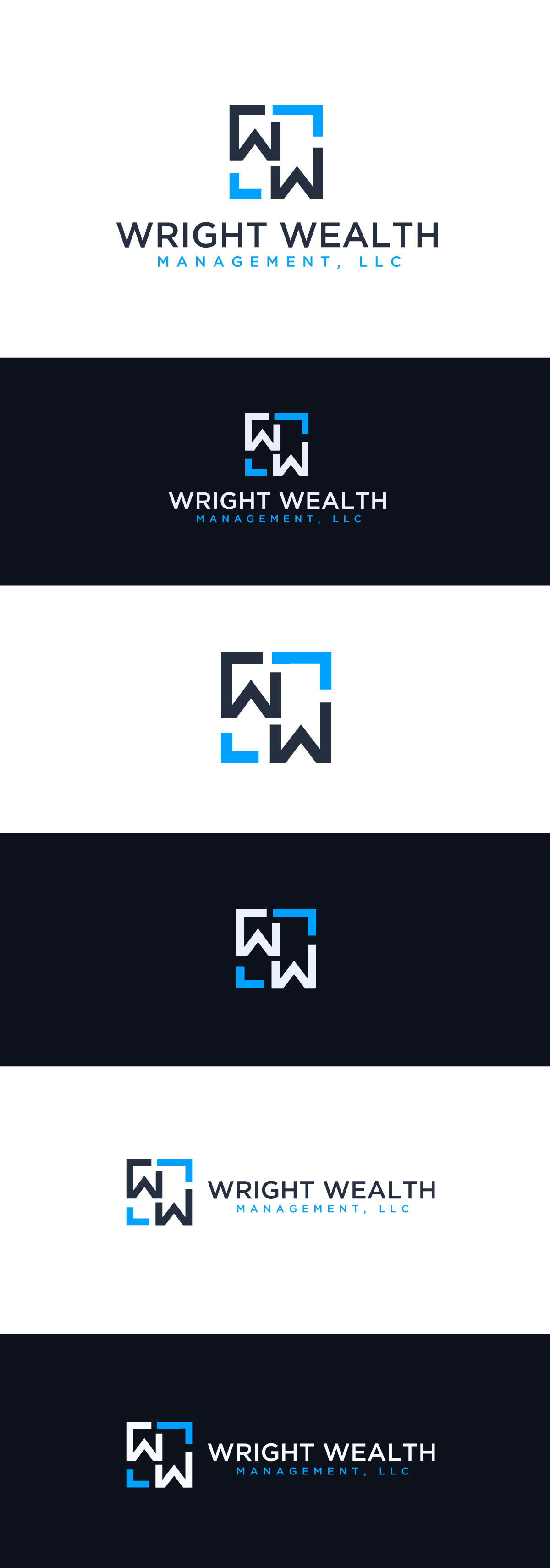 Logo-Design von Mono.co für Wright Wealth Management | Design: #32361254