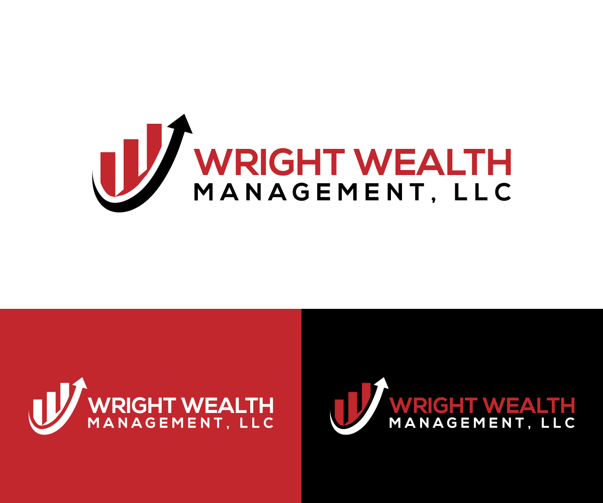 Logo Design by AlphabetZero.co.uk for Wright Wealth Management | Design #32351584