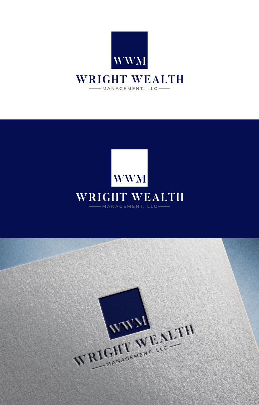 Logo Design by flora.c design for Wright Wealth Management | Design #32336984
