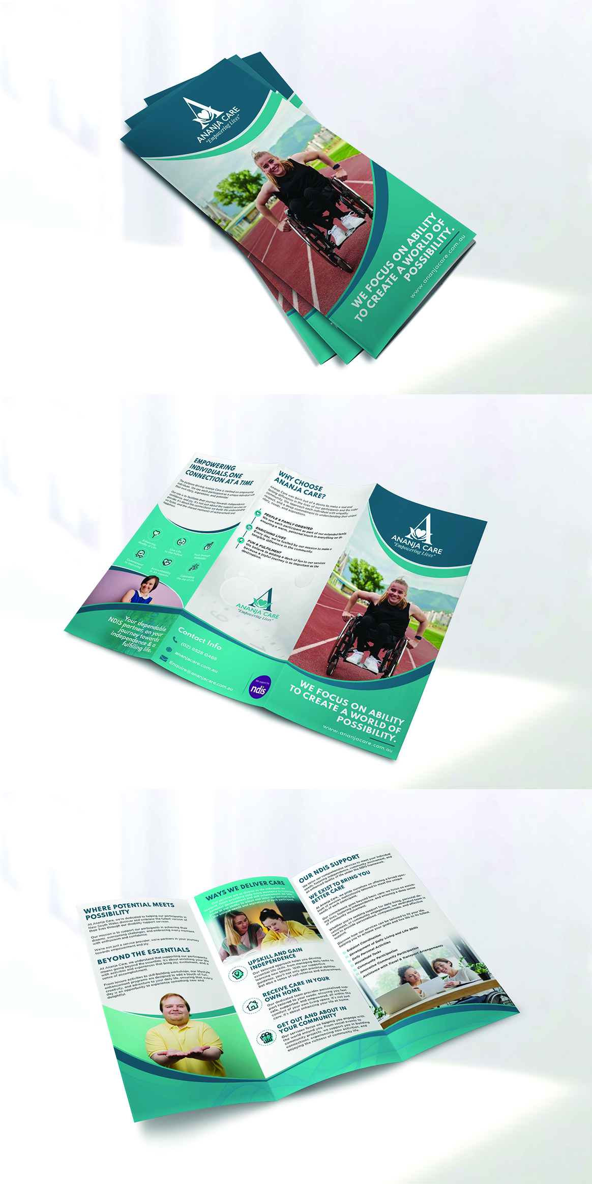 Design de Flyer par Sun Creative pour Ananja Care | Design #32380336