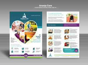 Flyer Design by Impressive Solutions for Ananja Care | Design: #32386090