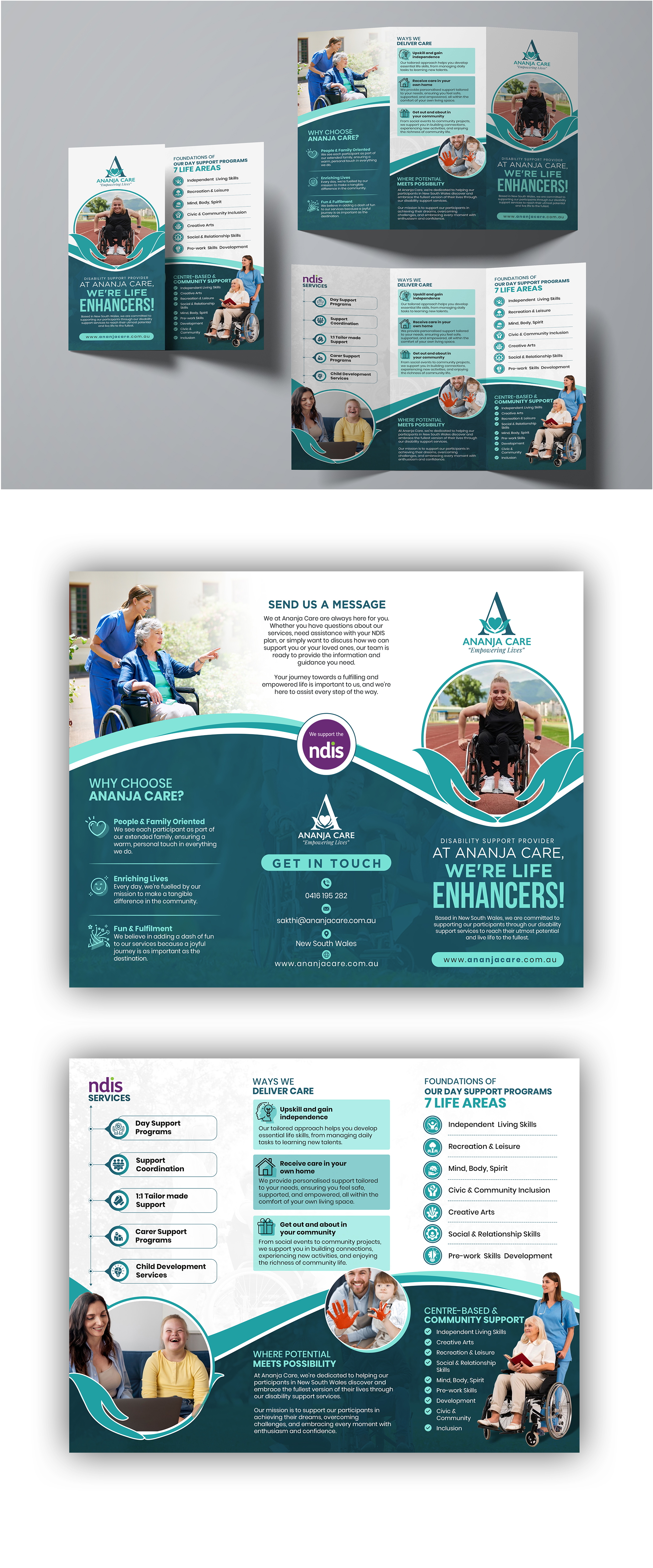 Design de Flyer par debdesign pour Ananja Care | Design #32350497
