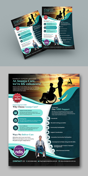 Flyer Design by debdesign for Ananja Care | Design: #32422082