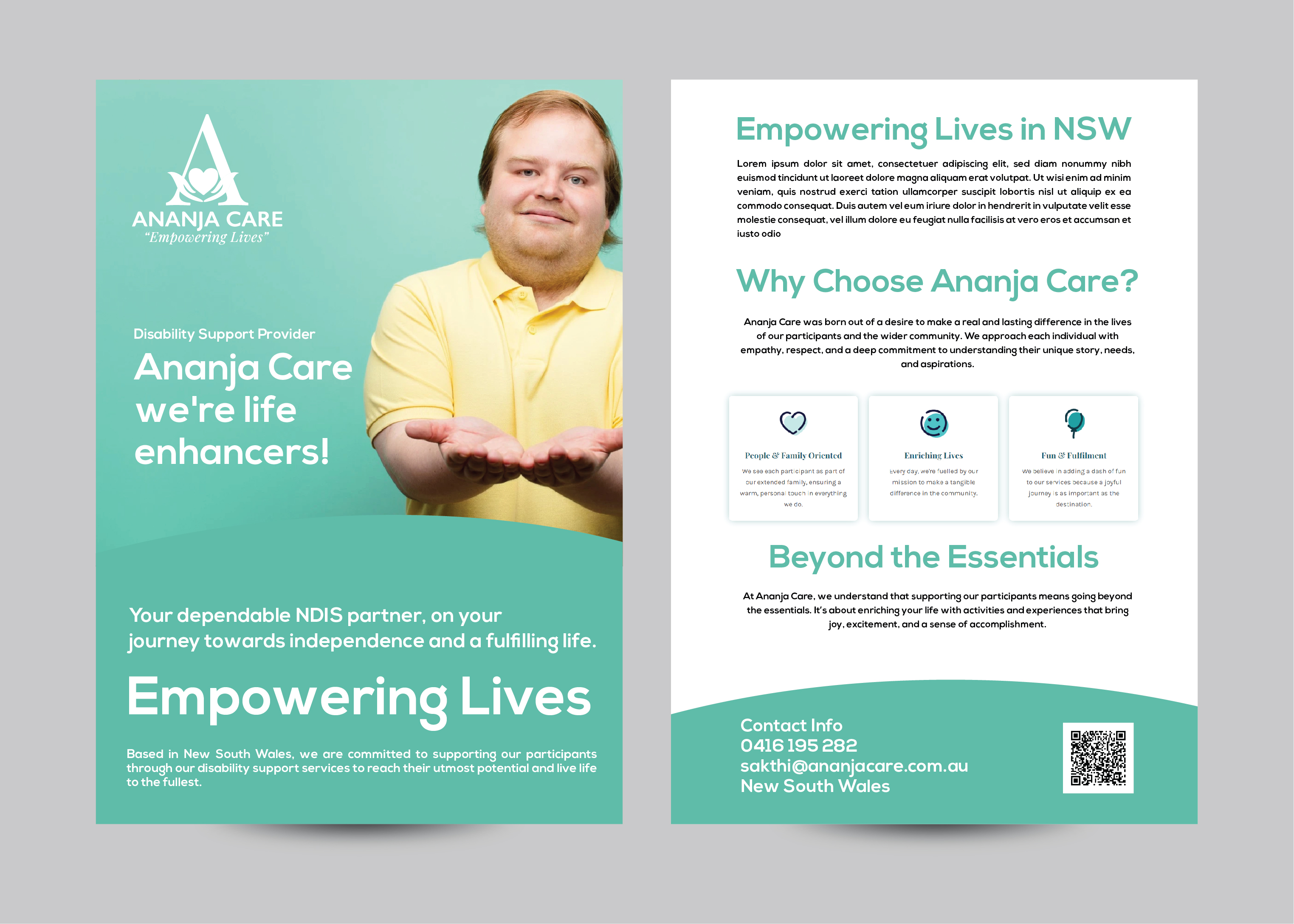 Design de Flyer par 3Guys pour Ananja Care | Design #32345047