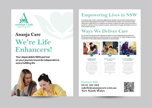 Flyer Design by 3Guys for Ananja Care | Design: #32345049